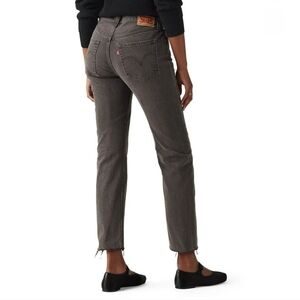 Levi’s Vintage 501 Black Denim Jeans With Frayed Hem Size 29 L30